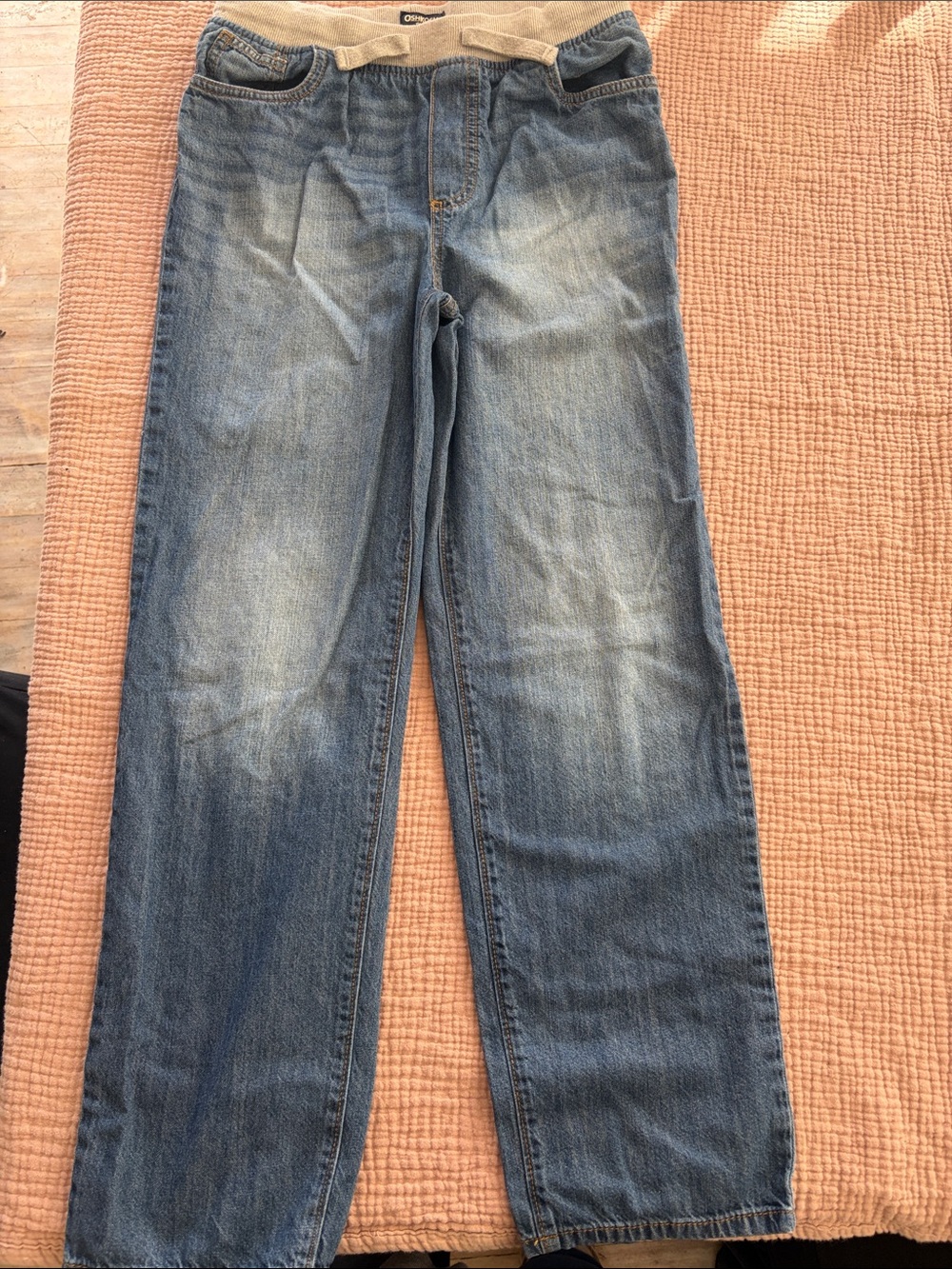 OshKosh B'gosh Light Blue Wash Pull-On Jeans